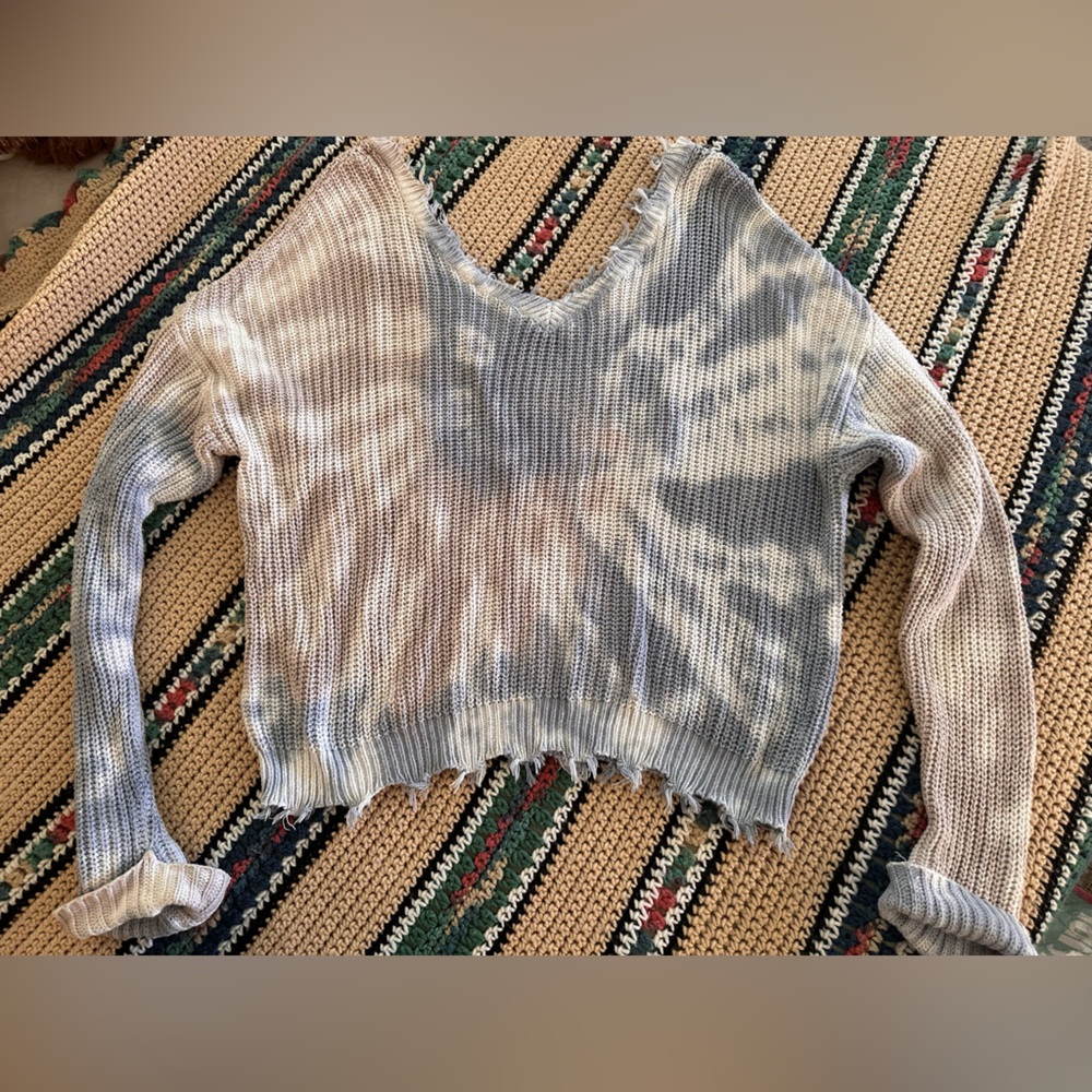 Jessica Simpson Tie-Dye Knit Sweater